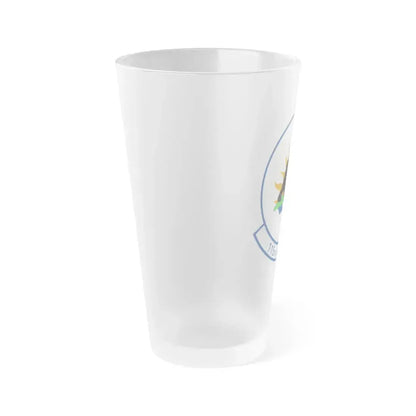 115 Airlift Squadron (U.S. Air Force) Frosted Pint Glass 16oz - Go Mug Yourself
