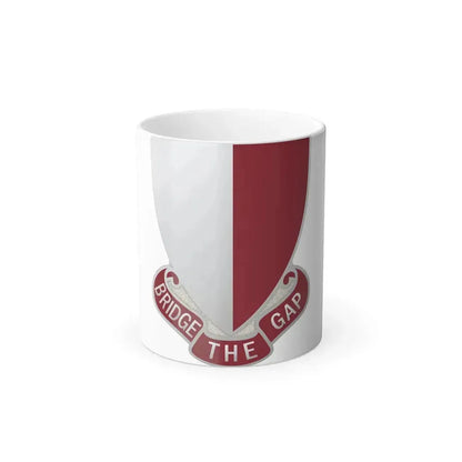 115 Engineer Battalion (U.S. Army) Color Changing Coffee Mug 11oz - Go Mug Yourself