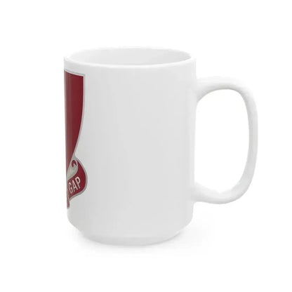 115 Engineer Battalion (U.S. Army) White Coffee Mug - Go Mug Yourself
