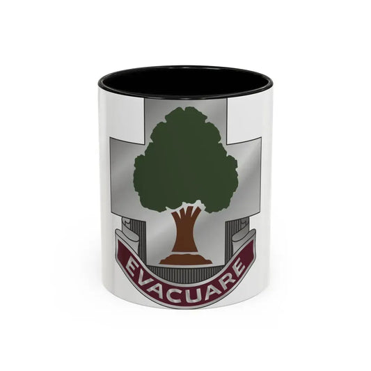 115 Field Hospital (U.S. Army) Accent Coffee Mug 11oz Black - Go Mug Yourself