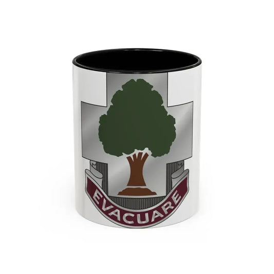 115 Field Hospital (U.S. Army) Accent Coffee Mug 11oz Black - Go Mug Yourself