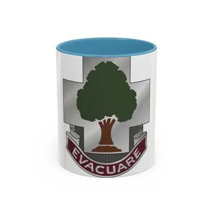 115 Field Hospital (U.S. Army) Accent Coffee Mug 11oz Light Blue - Go Mug Yourself