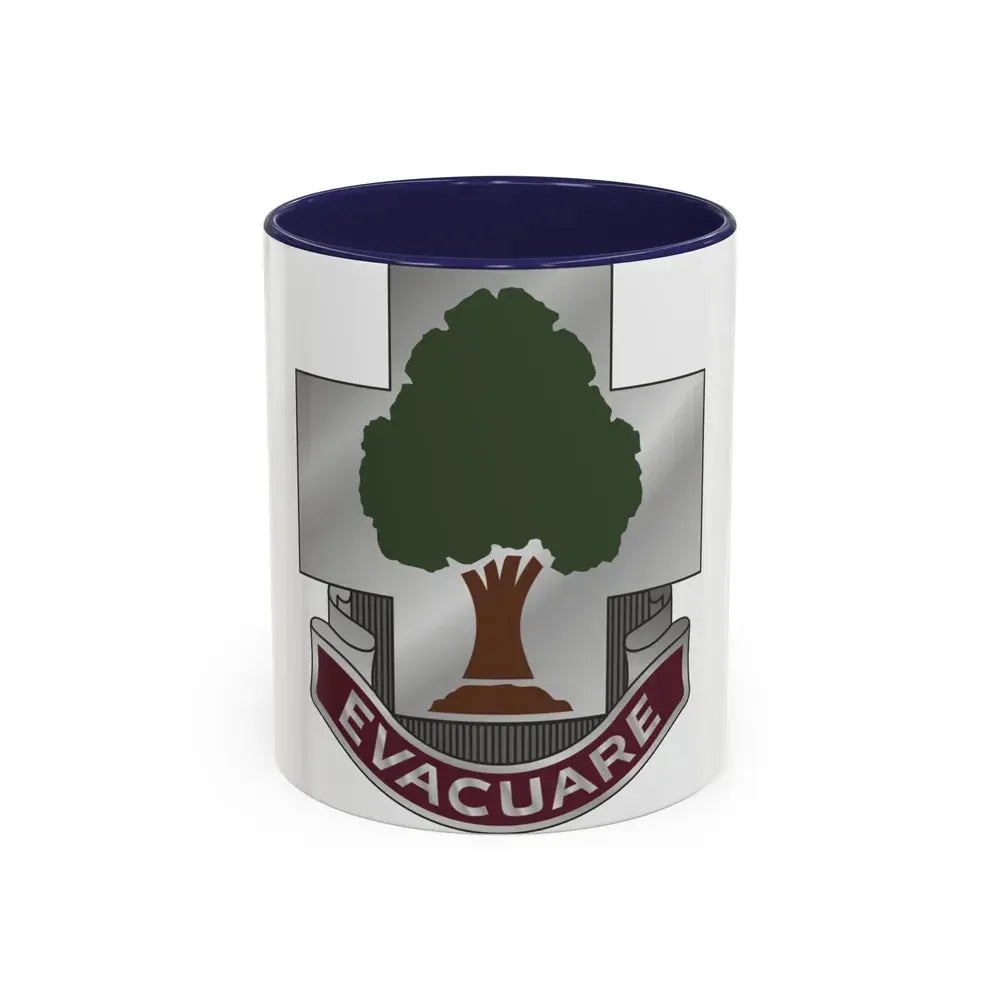 115 Field Hospital (U.S. Army) Accent Coffee Mug 11oz Navy - Go Mug Yourself