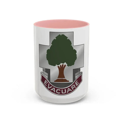115 Field Hospital (U.S. Army) Accent Coffee Mug 15oz Pink - Go Mug Yourself