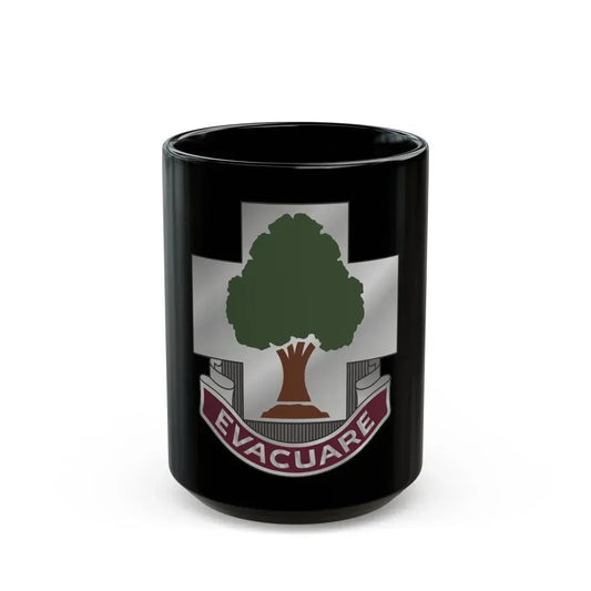 115 Field Hospital (U.S. Army) Black Coffee Mug 15oz - Go Mug Yourself