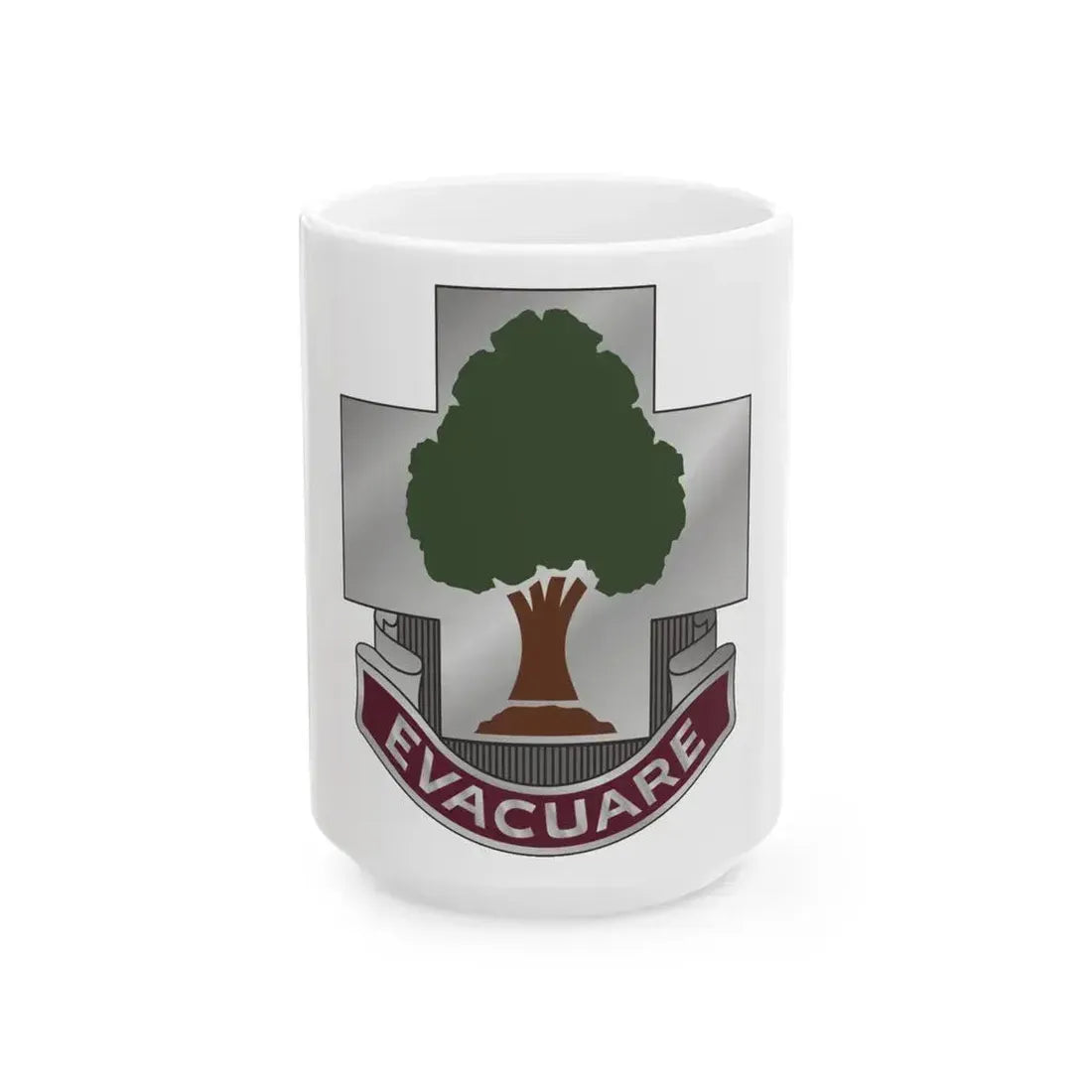 115 Field Hospital (U.S. Army) White Coffee Mug 15oz - Go Mug Yourself