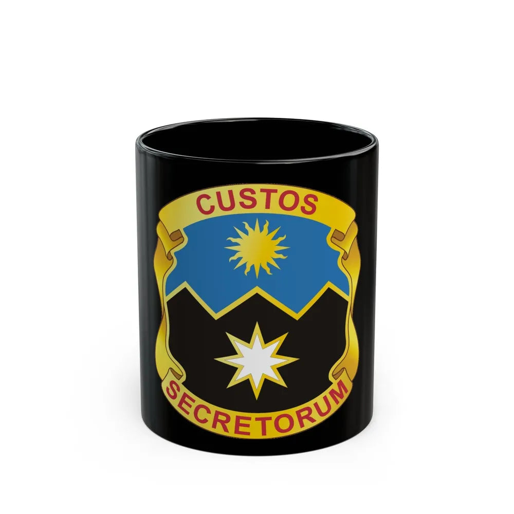 115 Military Intelligence Group (U.S. Army) Black Coffee Mug-11oz-Go Mug Yourself