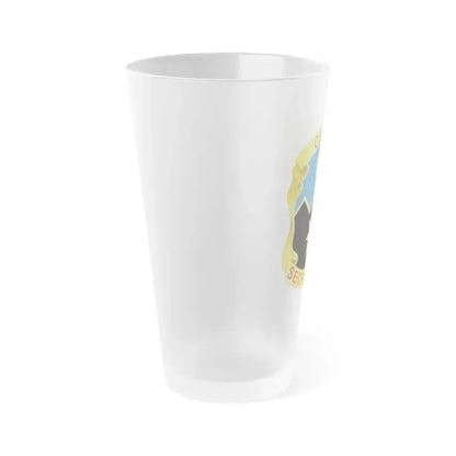 115 Military Intelligence Group (U.S. Army) Frosted Pint Glass 16oz - Go Mug Yourself