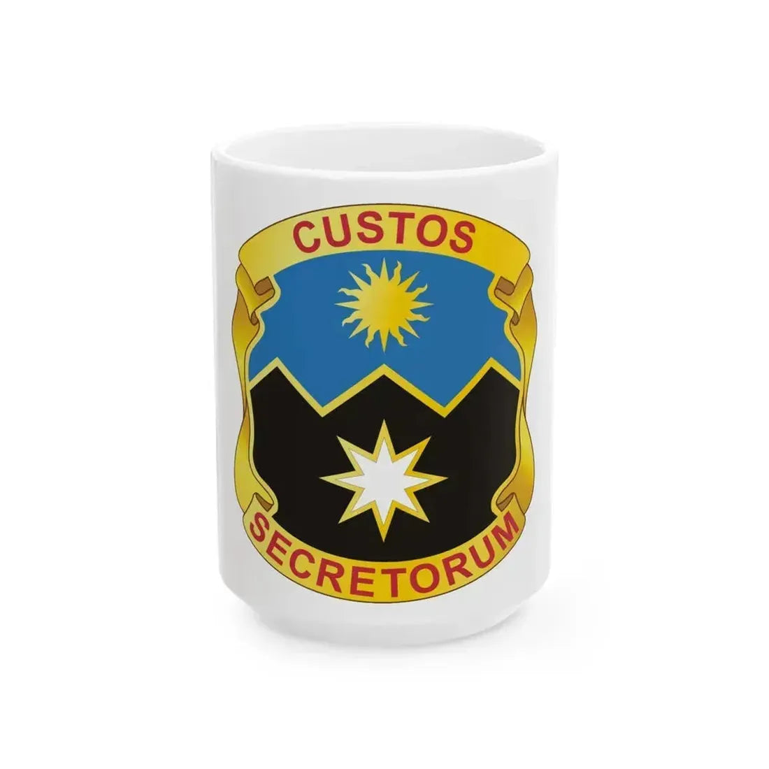 115 Military Intelligence Group (U.S. Army) White Coffee Mug 15oz - Go Mug Yourself