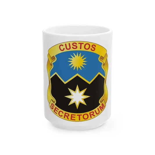115 Military Intelligence Group (U.S. Army) White Coffee Mug 15oz - Go Mug Yourself