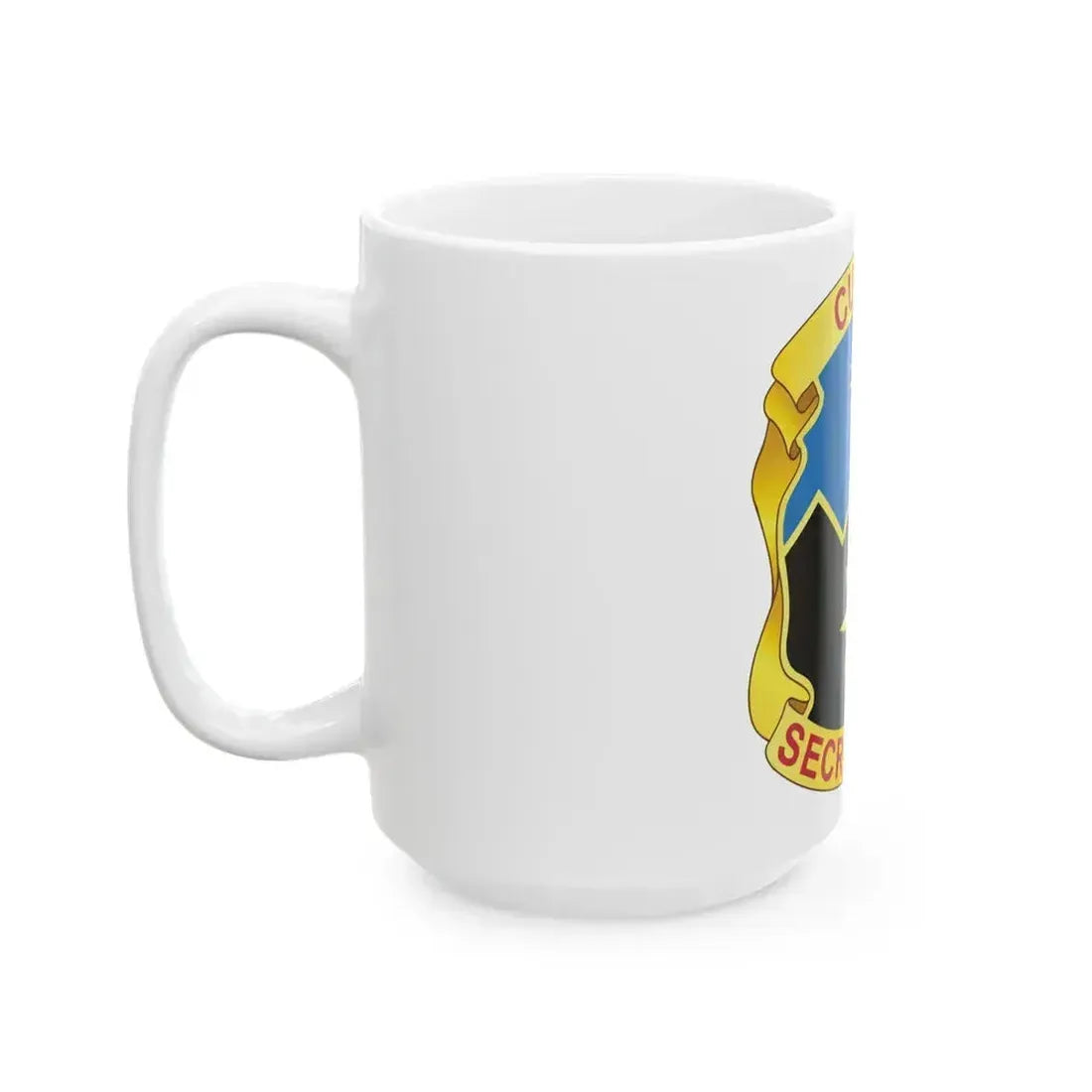 115 Military Intelligence Group (U.S. Army) White Coffee Mug - Go Mug Yourself