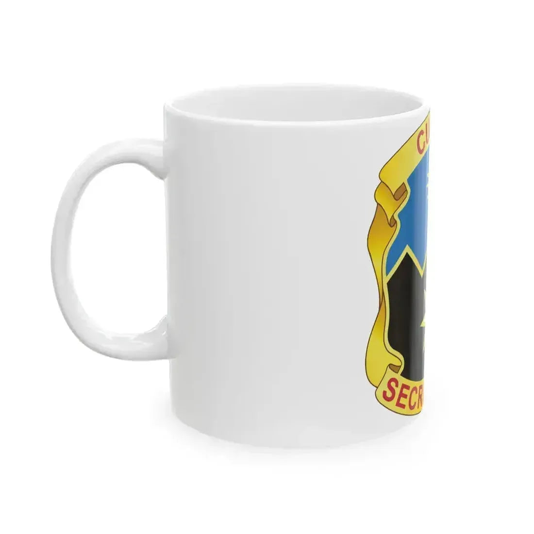 115 Military Intelligence Group (U.S. Army) White Coffee Mug - Go Mug Yourself