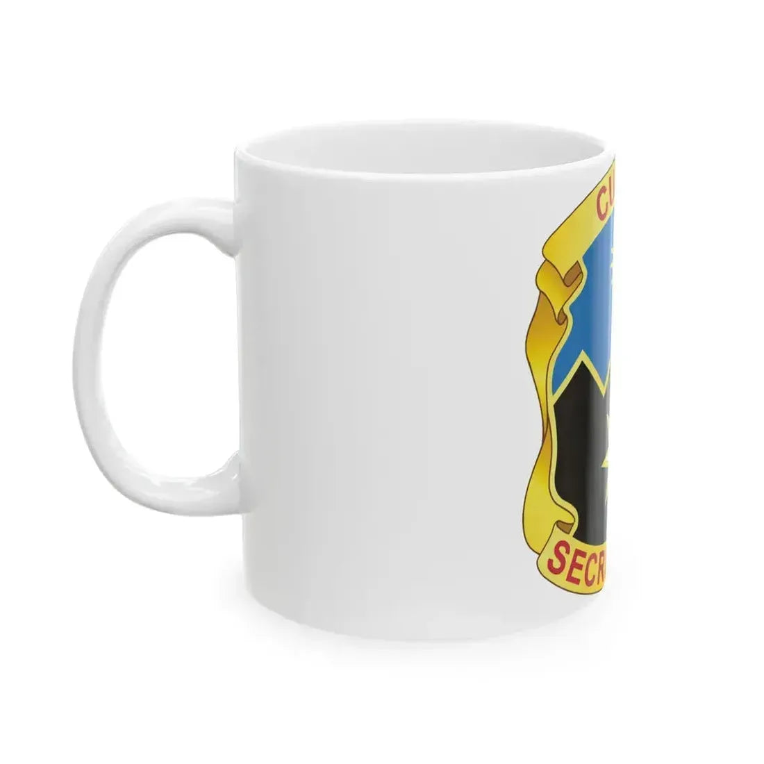 115 Military Intelligence Group (U.S. Army) White Coffee Mug - Go Mug Yourself