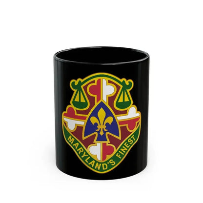 115 Military Police Battalion (U.S. Army) Black Coffee Mug 11oz - Go Mug Yourself
