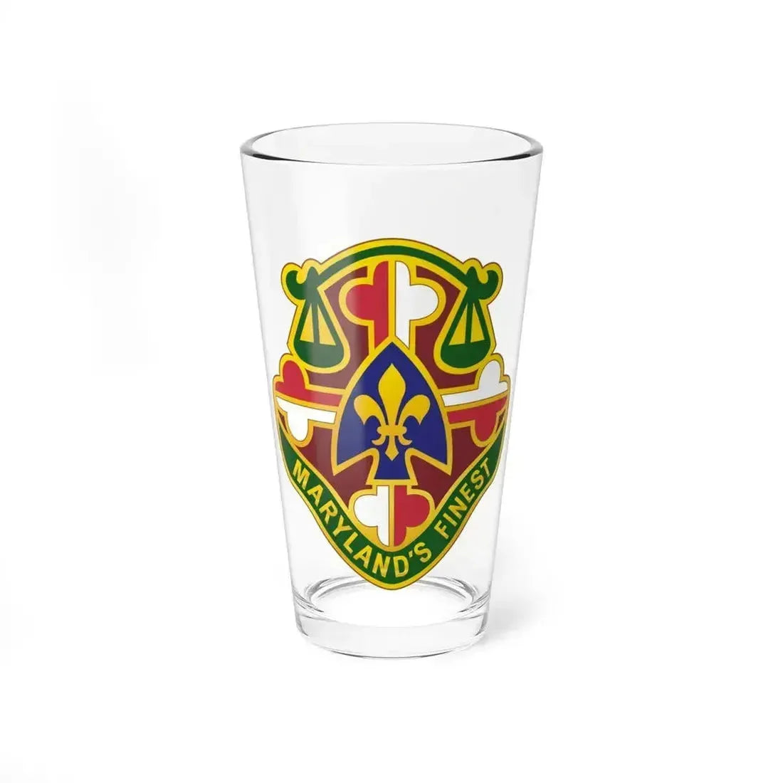 115 Military Police Battalion (U.S. Army) Pint Glass 16oz 16oz - Go Mug Yourself