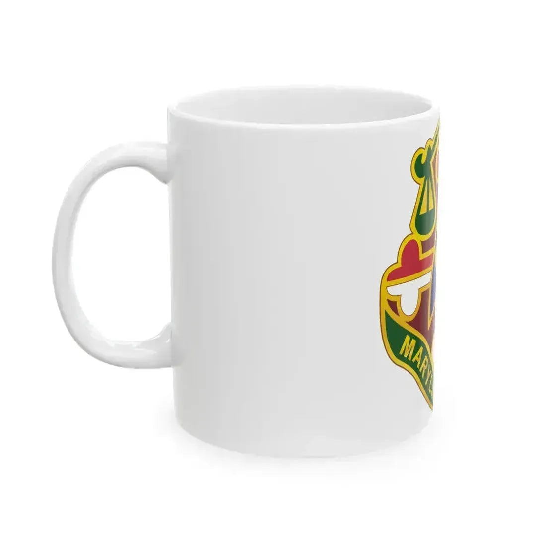 115 Military Police Battalion (U.S. Army) White Coffee Mug - Go Mug Yourself
