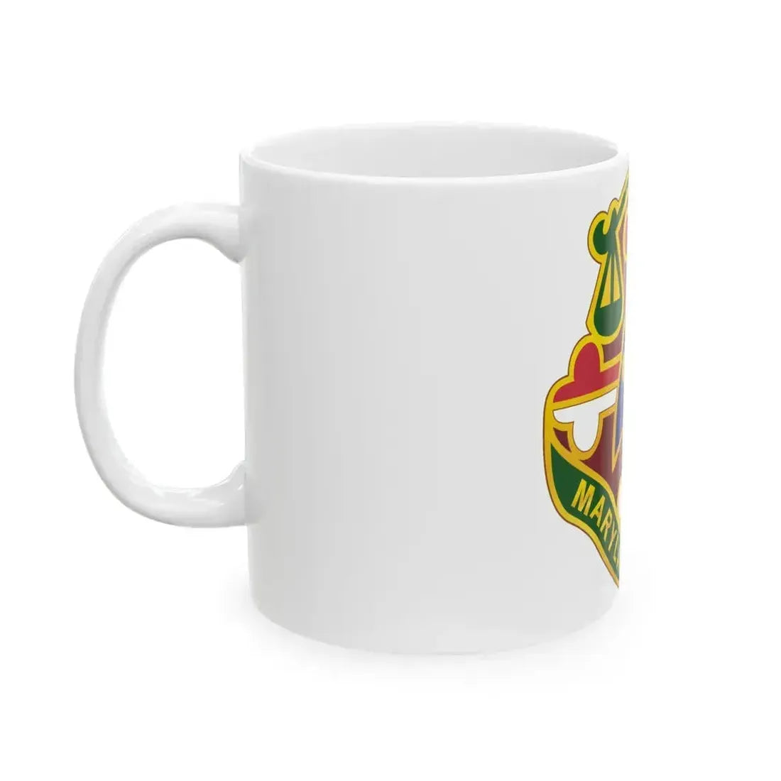 115 Military Police Battalion (U.S. Army) White Coffee Mug - Go Mug Yourself
