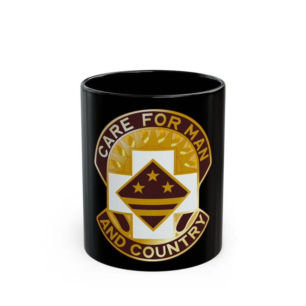 115 Surgical Hospital (U.S. Army) Black Coffee Mug-11oz-Go Mug Yourself