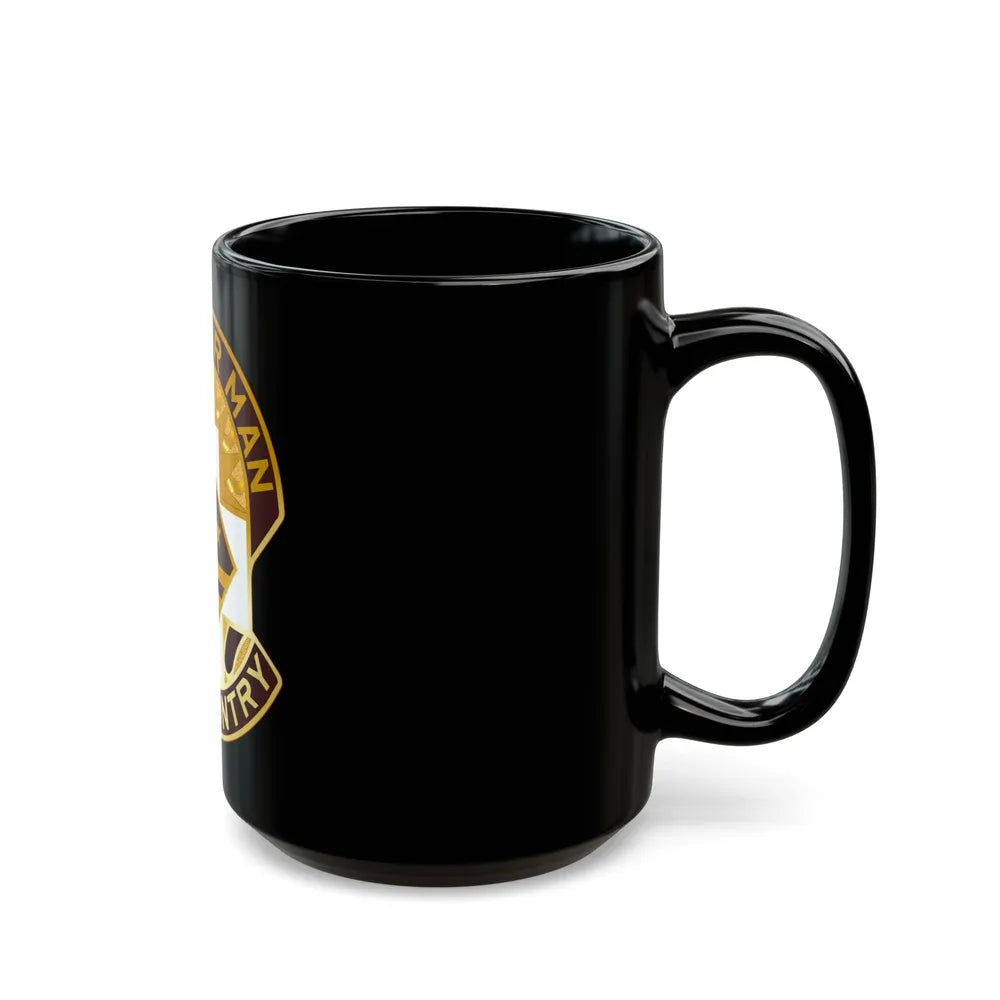 115 Surgical Hospital (U.S. Army) Black Coffee Mug-Go Mug Yourself