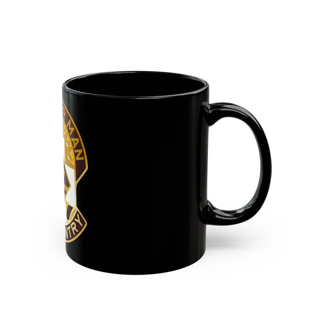 115 Surgical Hospital (U.S. Army) Black Coffee Mug-Go Mug Yourself