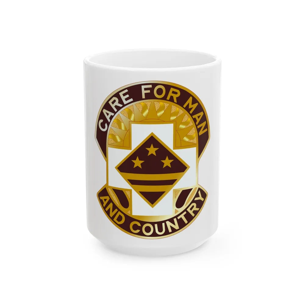 115 Surgical Hospital (U.S. Army) White Coffee Mug-15oz-Go Mug Yourself