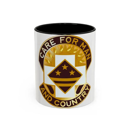 115 Surgical Hospital (U.S. Army) Accent Coffee Mug 11oz Black - Go Mug Yourself