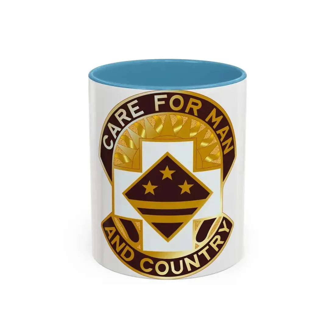 115 Surgical Hospital (U.S. Army) Accent Coffee Mug 11oz Light Blue - Go Mug Yourself