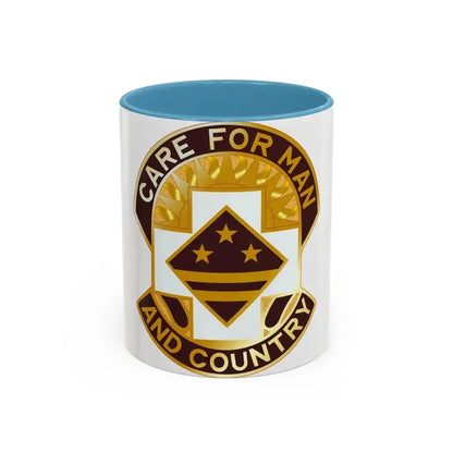 115 Surgical Hospital (U.S. Army) Accent Coffee Mug 11oz Light Blue - Go Mug Yourself