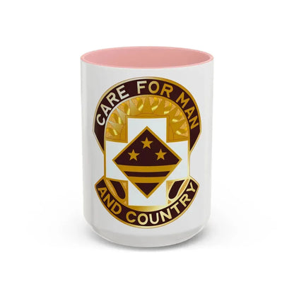 115 Surgical Hospital (U.S. Army) Accent Coffee Mug 15oz Pink - Go Mug Yourself