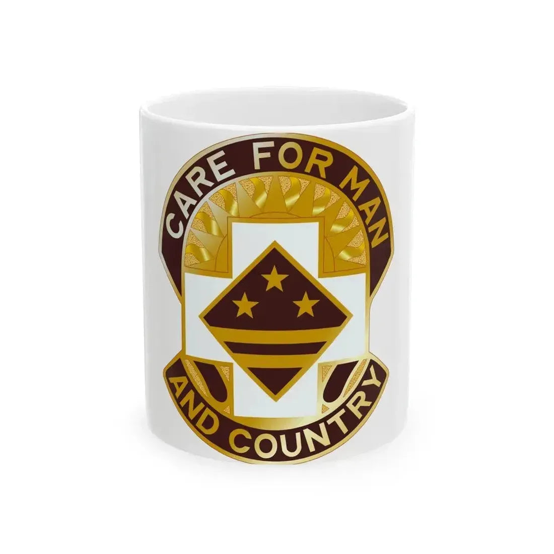 115 Surgical Hospital (U.S. Army) White Coffee Mug 11oz - Go Mug Yourself