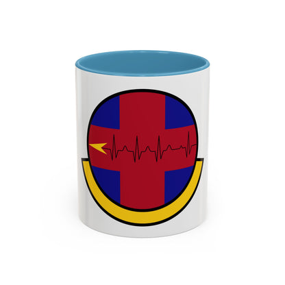 375 Healthcare Operations Squadron AMC (U.S. Air Force) Accent Coffee Mug