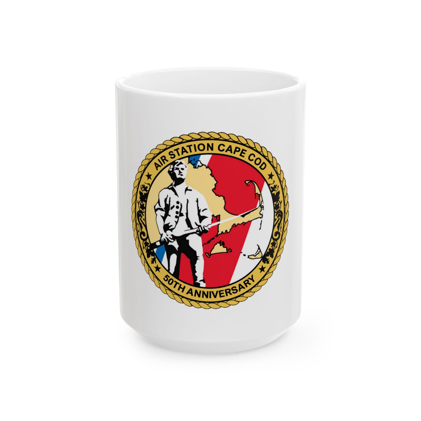 USCG Air Station CAPE COD (U.S. Coast Guard) White Coffee Mug