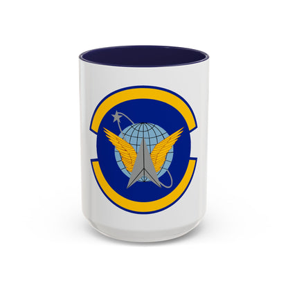 7 Space Operations Squadron AFRC (U.S. Air Force) Accent Coffee Mug
