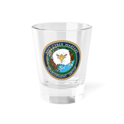 Verre à liqueur du groupe de développement de la cyberguerre de la marine (US Navy) 1,5 oz