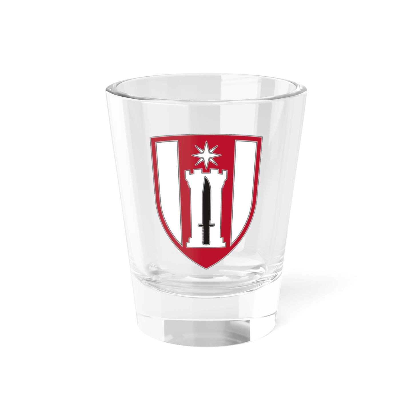 372 Engineer Brigade (U.S. Army) Shot Glass 1.5oz