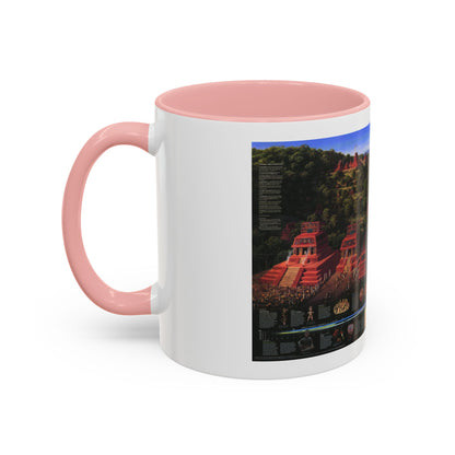 North America - The Mesoamericans (1997) (Map) Accent Coffee Mug