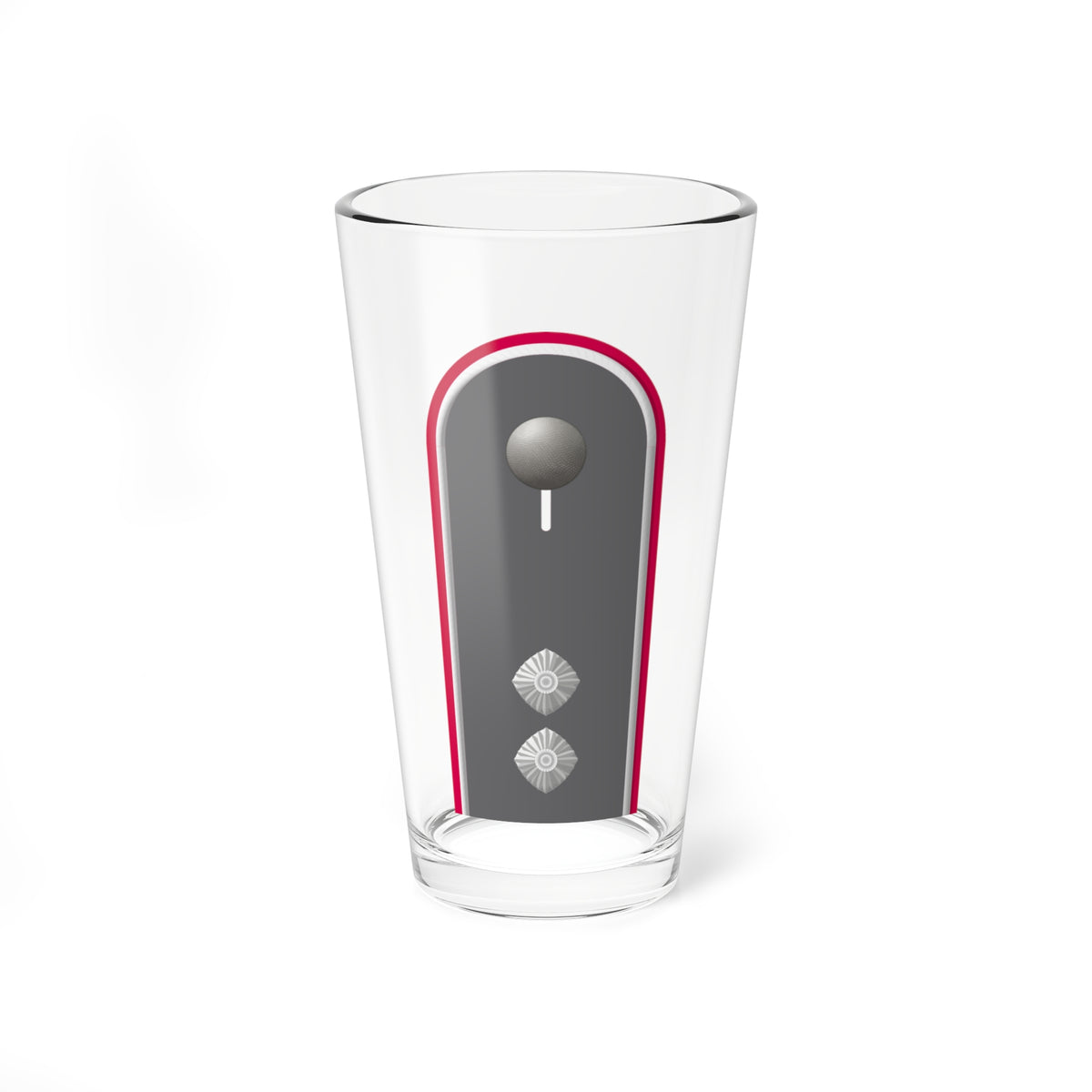 HD H 42 Oberleutnant Pz (Germany) (Military Rank) Pint Glass 16oz