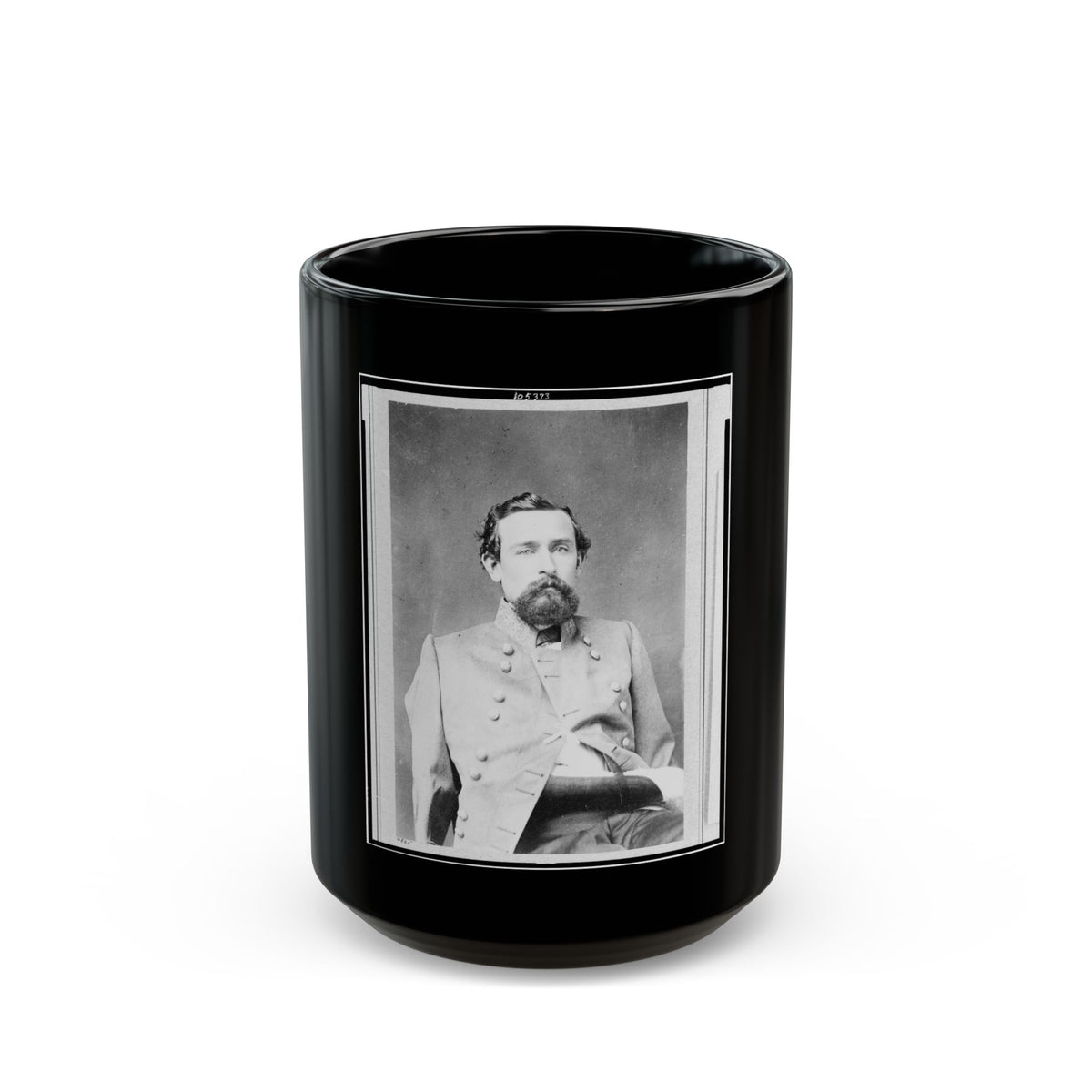 Brig. General Lawrence S. Baker (U.S. Civil War) Black Coffee Mug