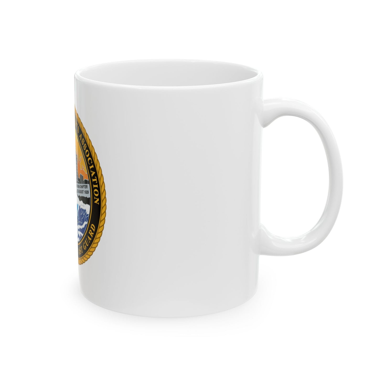 USCG CWO Assoc Surfer (U.S. Coast Guard) White Coffee Mug