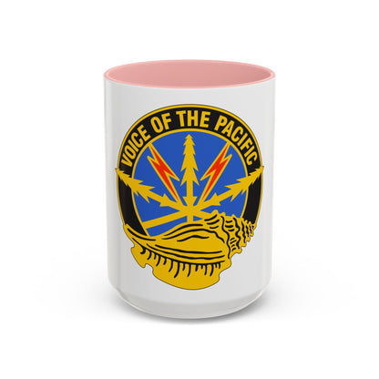 516th Signal Brigade (U.S. Army) Accent Coffee Mug