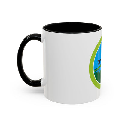 Fish and Wildlife Management (Boy Scout Merit Badge) Accent Coffee Mug