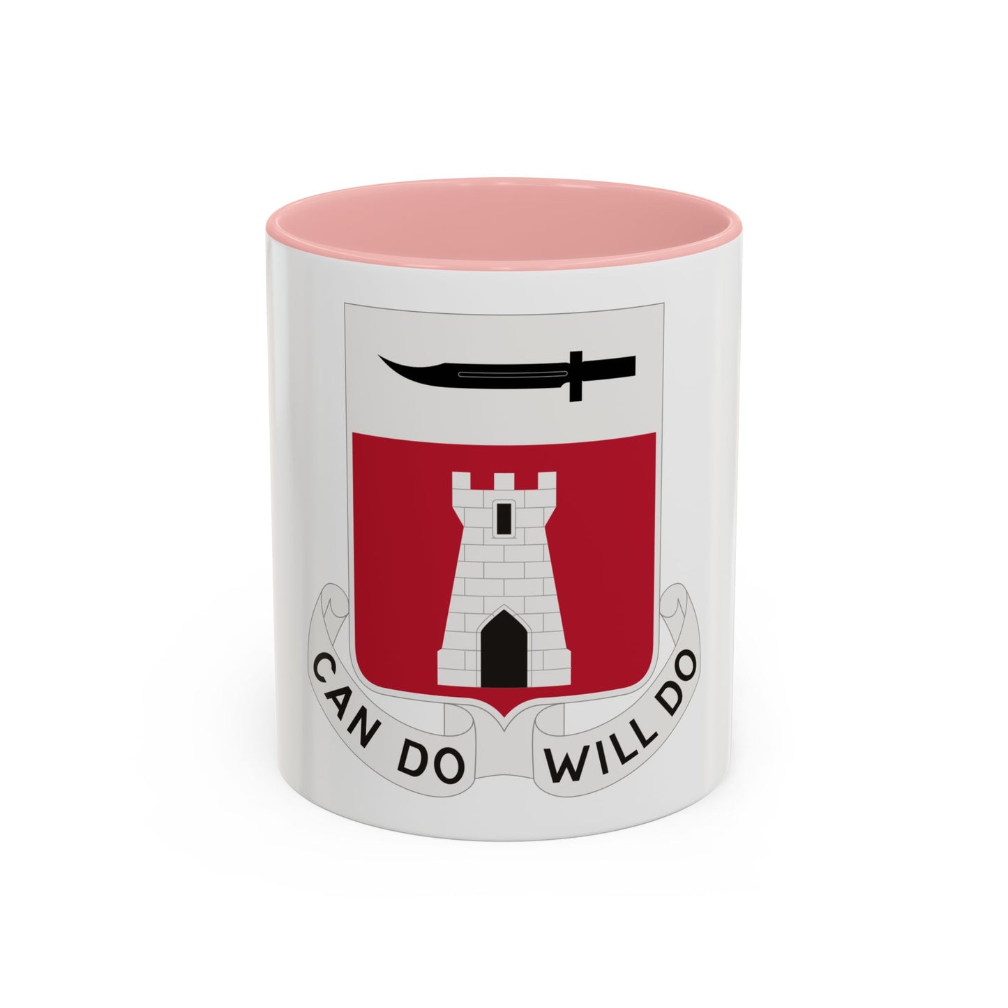 467 Engineer Battalion (U.S. Army) Accent Coffee Mug