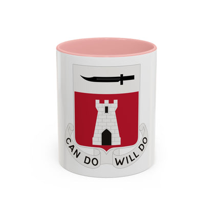 467 Engineer Battalion (U.S. Army) Accent Coffee Mug