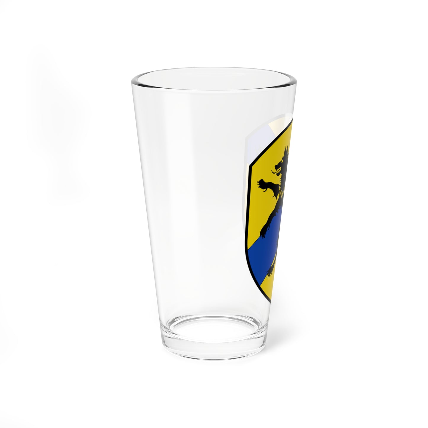 DEU Arnsdorf-Kleinwolmsdorf COA (Germany) (Coat of Arms) Pint Glass 16oz