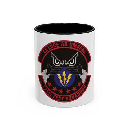 771st Test Squadron (U.S. Air Force) Accent Coffee Mug