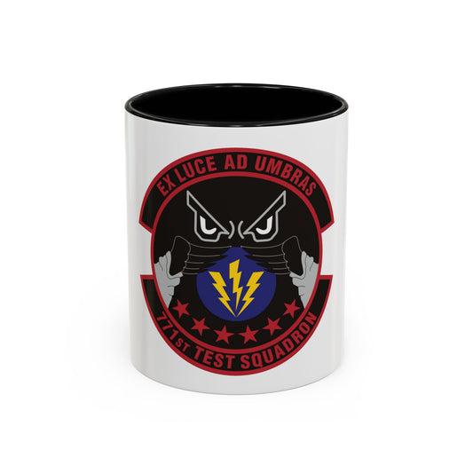 771st Test Squadron (U.S. Air Force) Accent Coffee Mug