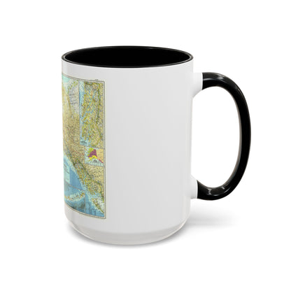 USA - Alaska (1956) (Map) Accent Coffee Mug
