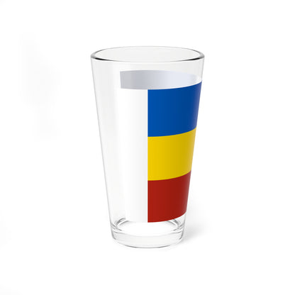 Flag of Rostov Oblast (Russia) Pint Glass 16oz