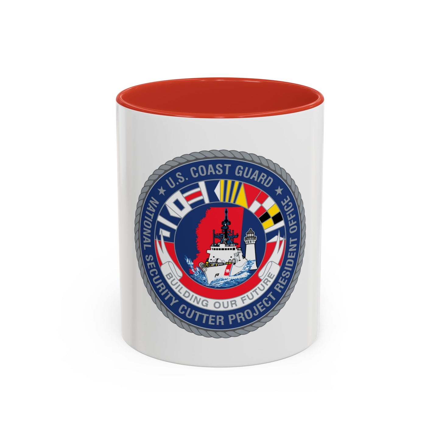 USCG NSCPRO (U.S. Coast Guard) Accent Coffee Mug