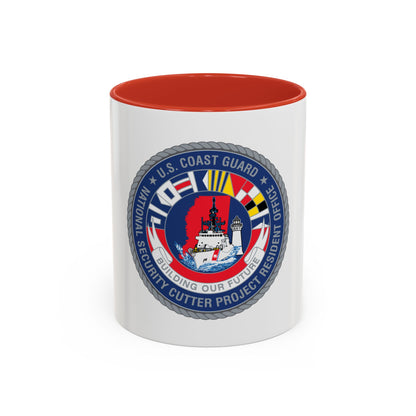USCG NSCPRO (U.S. Coast Guard) Accent Coffee Mug